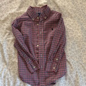 Ralph Lauren- Kids Red and Blue Checkered Shirt